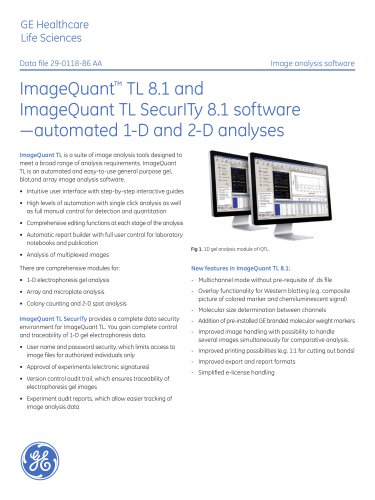 ImageQuant TL 8.1