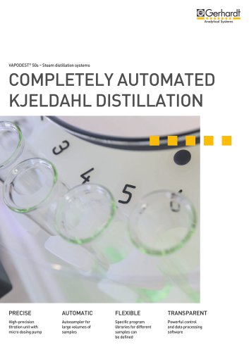 VAPODEST Distillation Systems