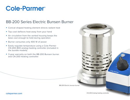 Electric Bunsen Burner