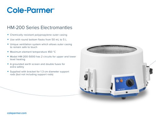 HM-200 EM Series Mantles