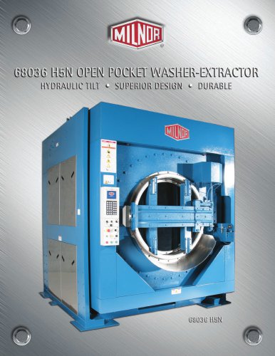 68036 H5N OPEN POCKET WASHER-EXTRACTOR