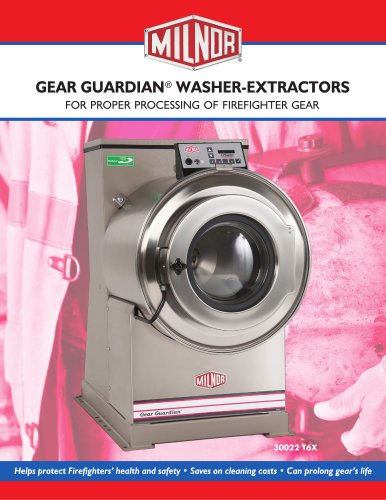 GEAR GUARDIAN WASHER-EXTRACTORS