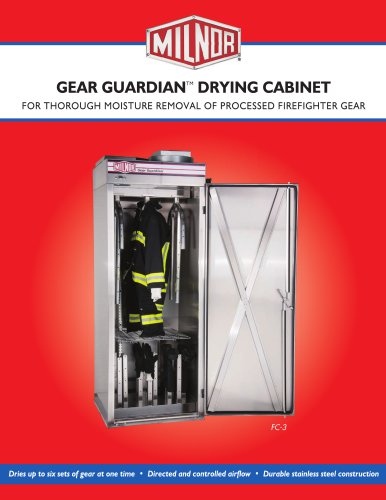 Gear GuardianTM Drying Cabinet