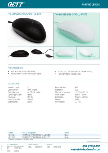 TKH-MOUSE-IP68-SCROLL