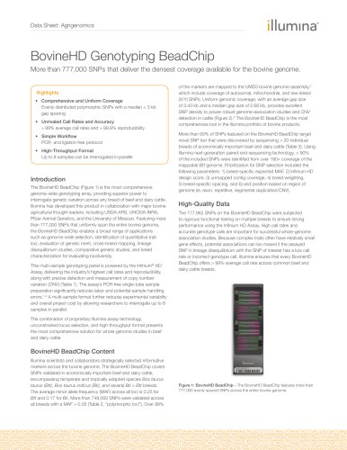 BovineHD Genotybing BeadChip