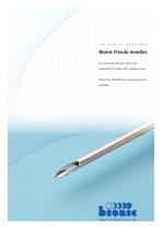 Bionic Fistula needles