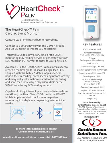 HeartCheck Palm