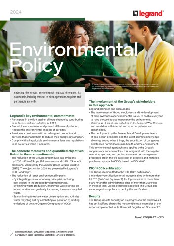 Environmental Policy