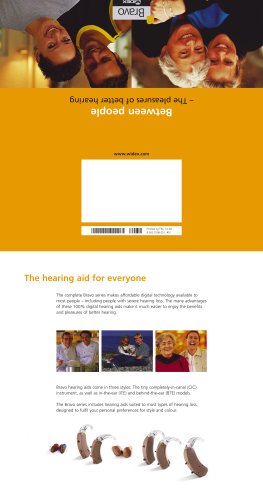'Bravo - Between people' flyer