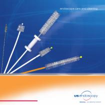 Double-Header combination cleaning brush - endoscopy