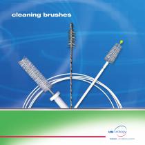 Double-Header combination cleaning brush - urology