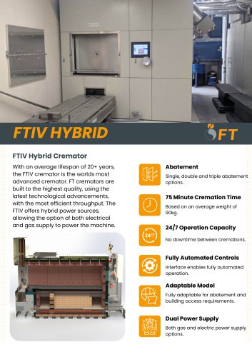 FTIV Hybrid Cremator