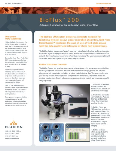 BioFlux 200 Product Datasheet