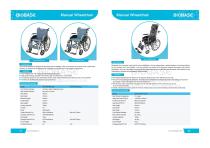 27-28 Manual Wheelchair SYIV100-MFL821 SYIV100-MFL822