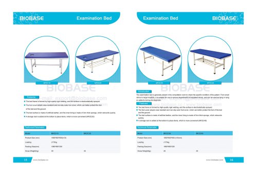 BIOBASE Examination Bed