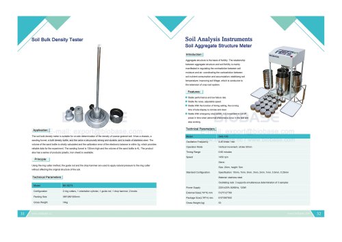 BIOBASE Soil Bulk Density Tester&Soil Aggregate Structure Meter