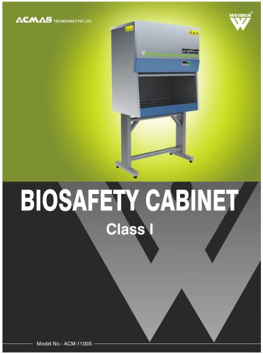 Biosafety Cabinet Class 1