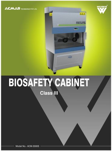 Biosafety Cabinet Class 3