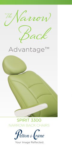Pelton & Cranes Narrow Back Advantage Brochure