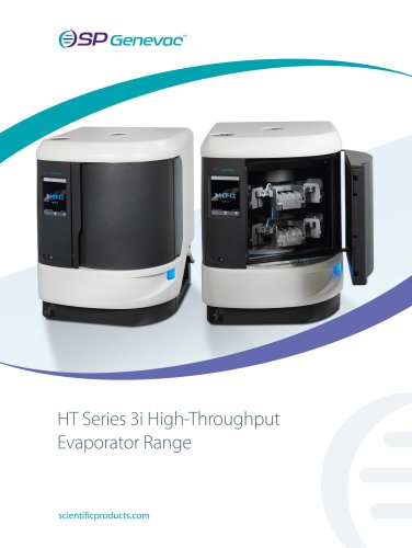 HT Series 3i High-Throughput Evaporator Range