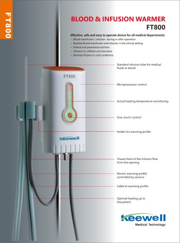 Keewell Blood and Infusion Warmer FT800