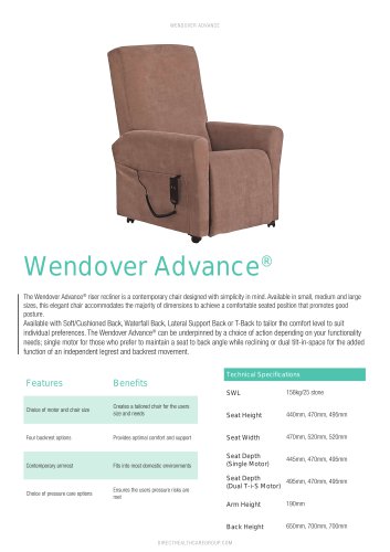 Wendover Advance®