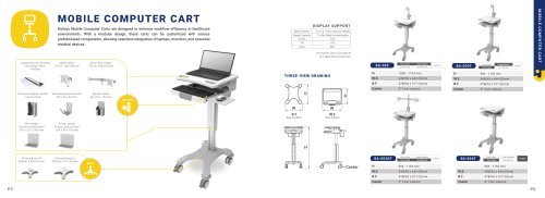 Rollsys- Computer Cart and Light Duty Cart