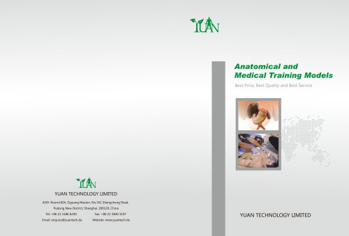 Anatomical ans medical training models