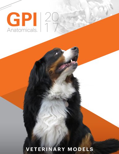 GPI-Anatomicals 2017 VETERINARY MODELS