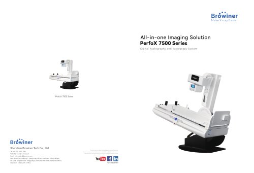 fluoroscopy systems  PerfoX 7500 (Dynamic)