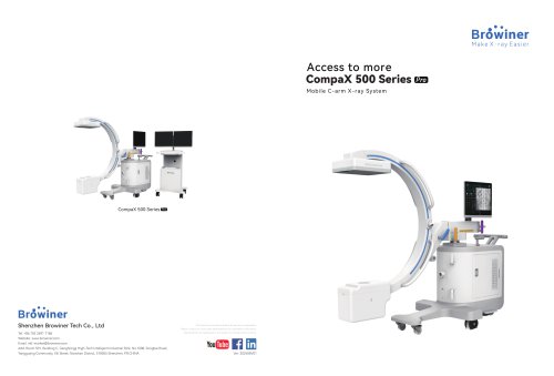 Mobile C-arm  CompaX 500(Pro)