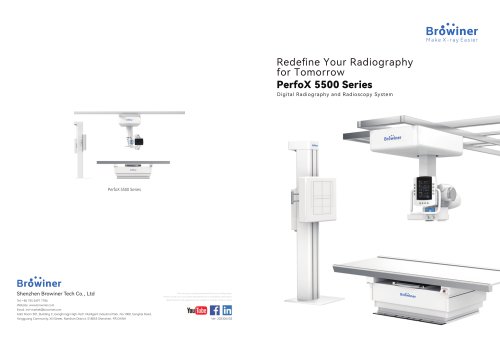 Radiography system PerfoX 5500