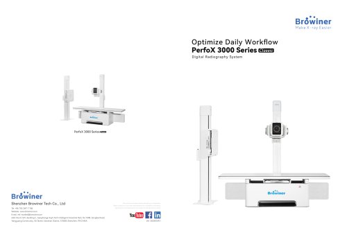 radiography system  with table PerfoX 3000 Classic