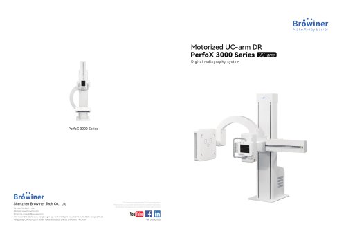radiography system  without table PerfoX 3000 Series UC-arm