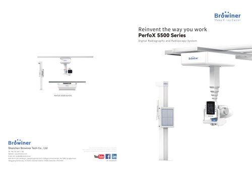 radiography system without table  PerfoX 5500