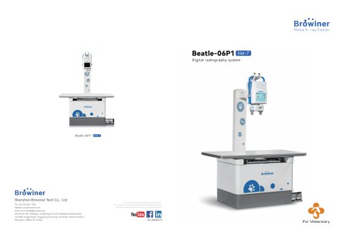 veterinary X-ray system Beatle-06P1(Vet-T)