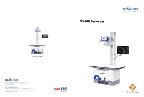 veterinary X-ray system VX400 Series(DRF)