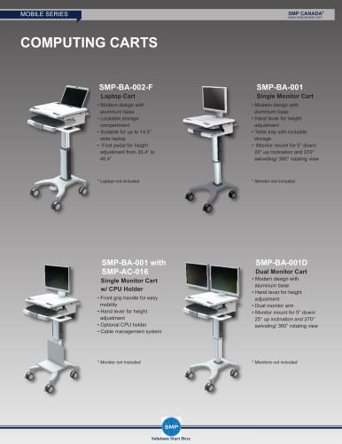 Single Monitor Carts