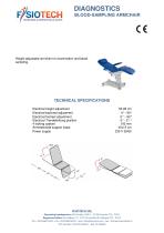 DIAGNOSTICS  BLOOD-SAMPLING ARMCHAIR