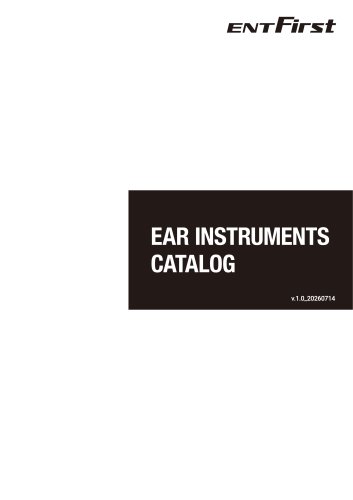 EAR INSTRUMENTS CATALOG