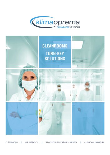 Cleanrooms turnkeys solutions