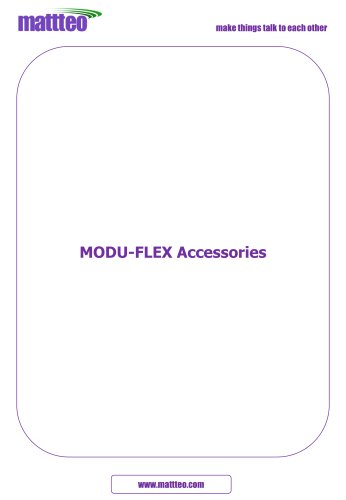 MODU-FLEX Accessories