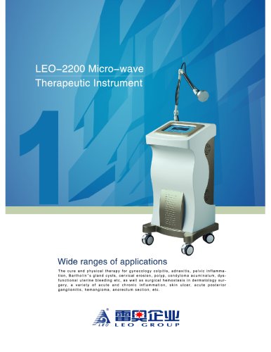 LEO-2200B Micro-wave Therapeutic Instrument