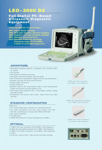 LEO-3000D2 Ultrasound system