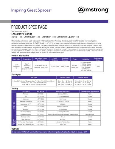 Excelon VCT Data Sheet