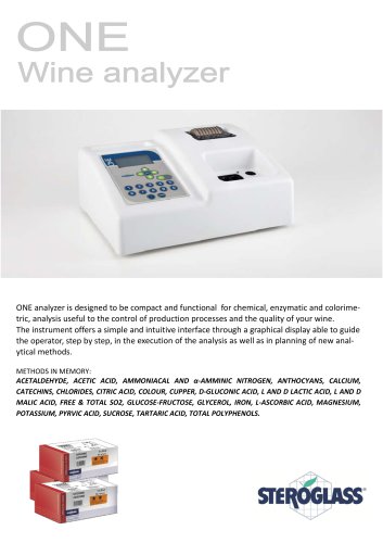 One Wine analyzer