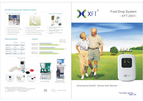 XFT-2001 Foot Drop System catalogue