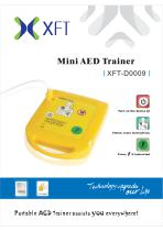 XFT-D0009 Portable Mini AED Trainer For CPR Training