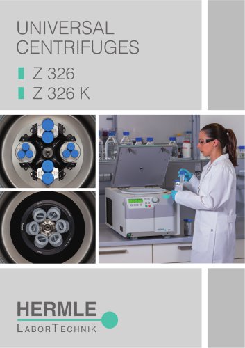 Universal Centrifuge Z 326 / Z 326 K