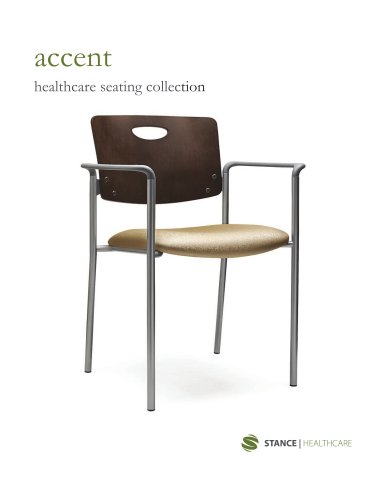 Accent healthcare seating collection